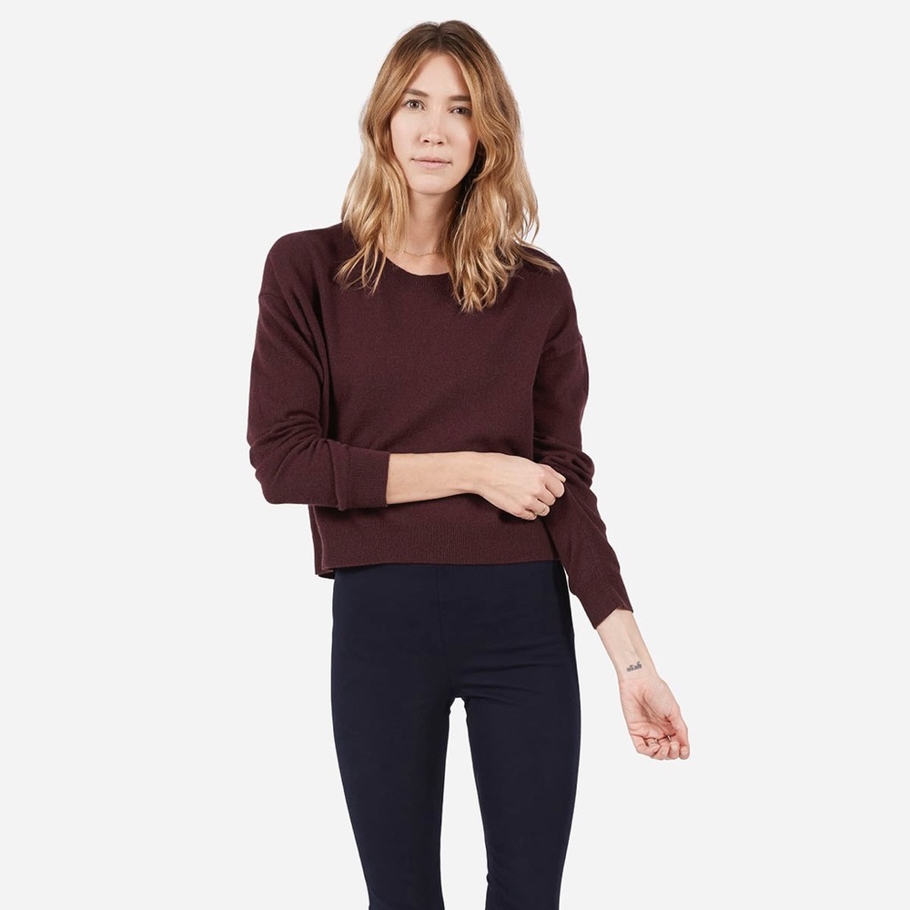 The Cashmere Cropped Crew